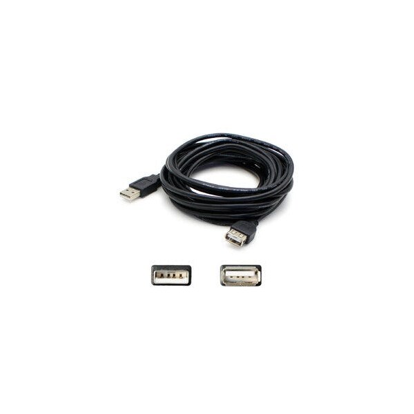 Add-On Addon 4.57M (15.00Ft) Usb 2.0 (A) Male To Female Black Active USBEXTAA15 - main